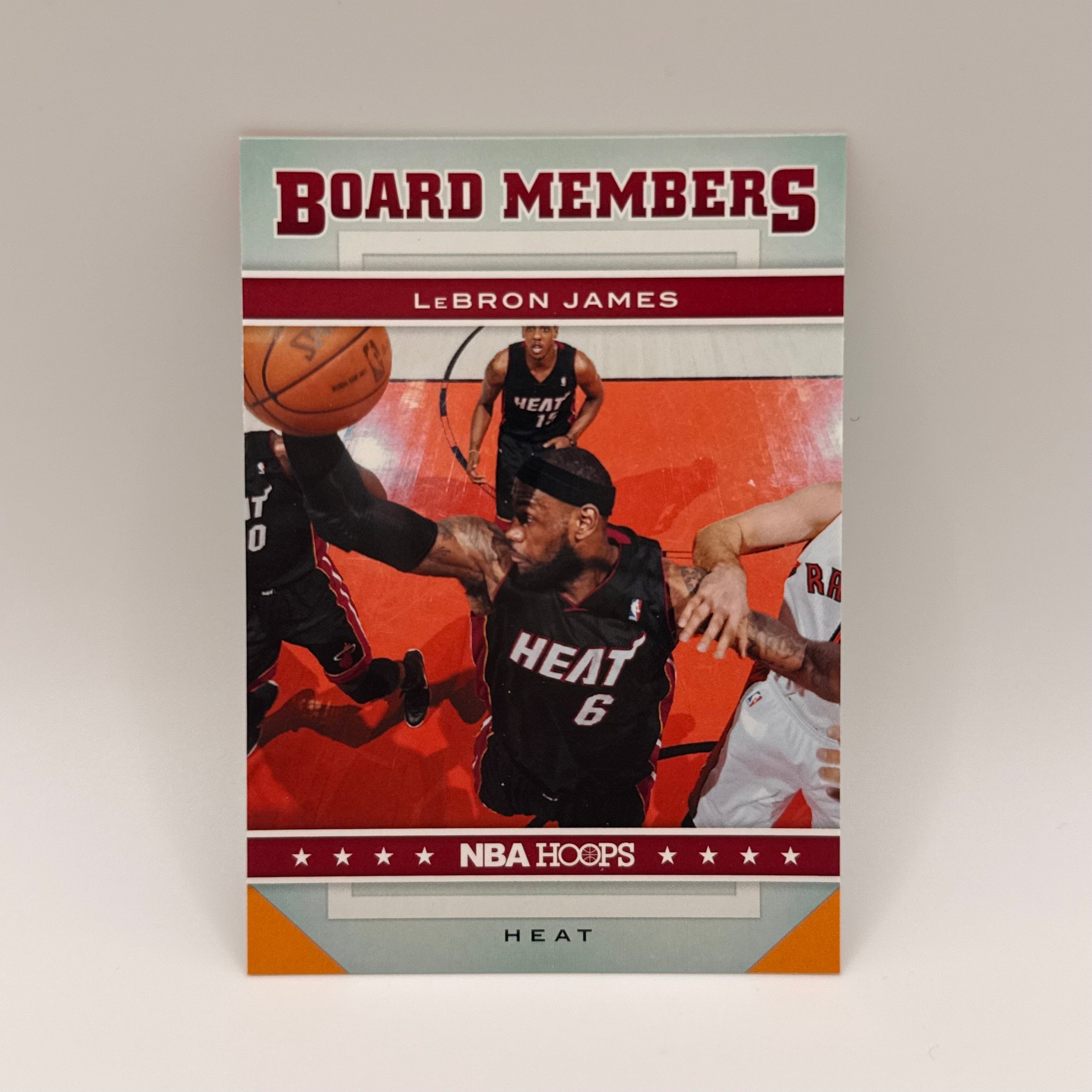 2012-13 Hoops Board Members LeBron James